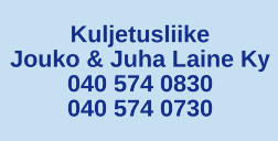 Kuljetusliike Jouko & Juha Laine Ky logo